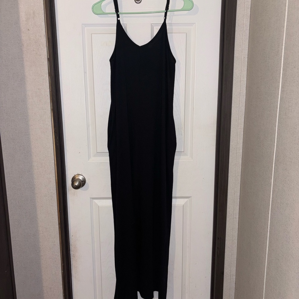 Three Bird Nest Black Maxi Dress